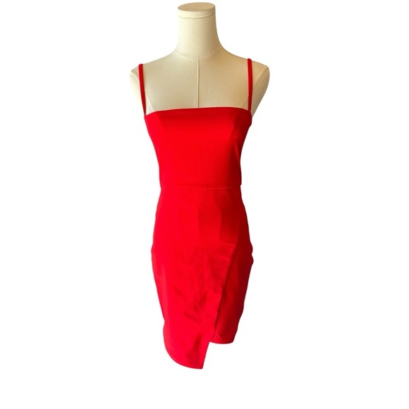 NOOKIE x Revolve - Billie Mini Dress in Flame Red Sz S - Picture 2 of 9